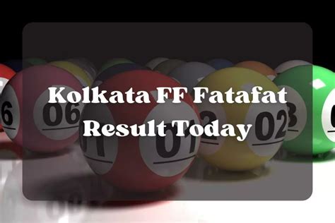 singham fatafat|Kolkata FF Fatafat Result .